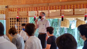 市森神社氏子青年協議会・敬神婦人会の合同総会