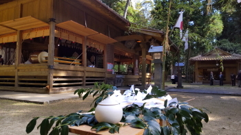 市森神社の秋祭り