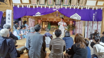 市森神社の秋祭り