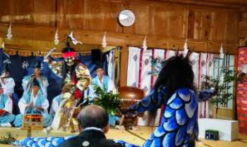 市森神社の秋祭り