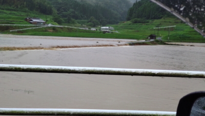 豪雨被害について