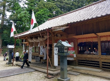 市森神社の夏祭り