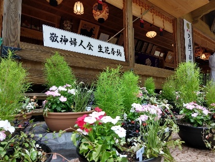 市森神社の夏祭り