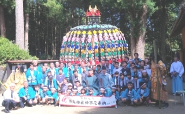 市森神社の夏祭り