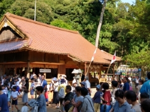 市森神社の夏祭り