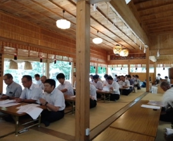 市森神社氏青・敬婦合同総会