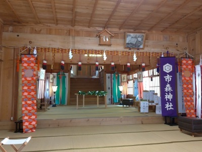 市森神社の夏祭り