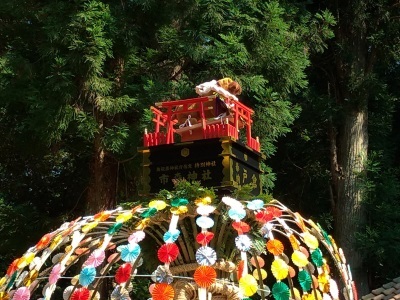 市森神社の夏祭り