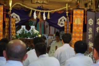 熊野神社の御神楽祭