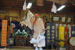 熊野神社の御神楽祭