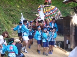 市森神社の夏祭り