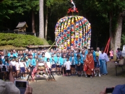 市森神社の夏祭り