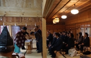 祈願祭ととんどさん