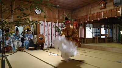 市森神社秋祭り