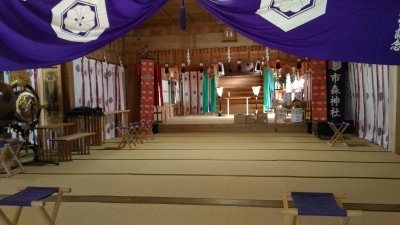 市森神社秋祭り