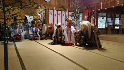 市森神社秋祭り